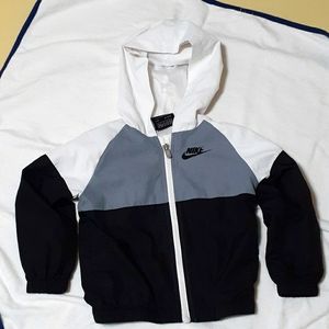 Nike  Grey White Black Hoodie